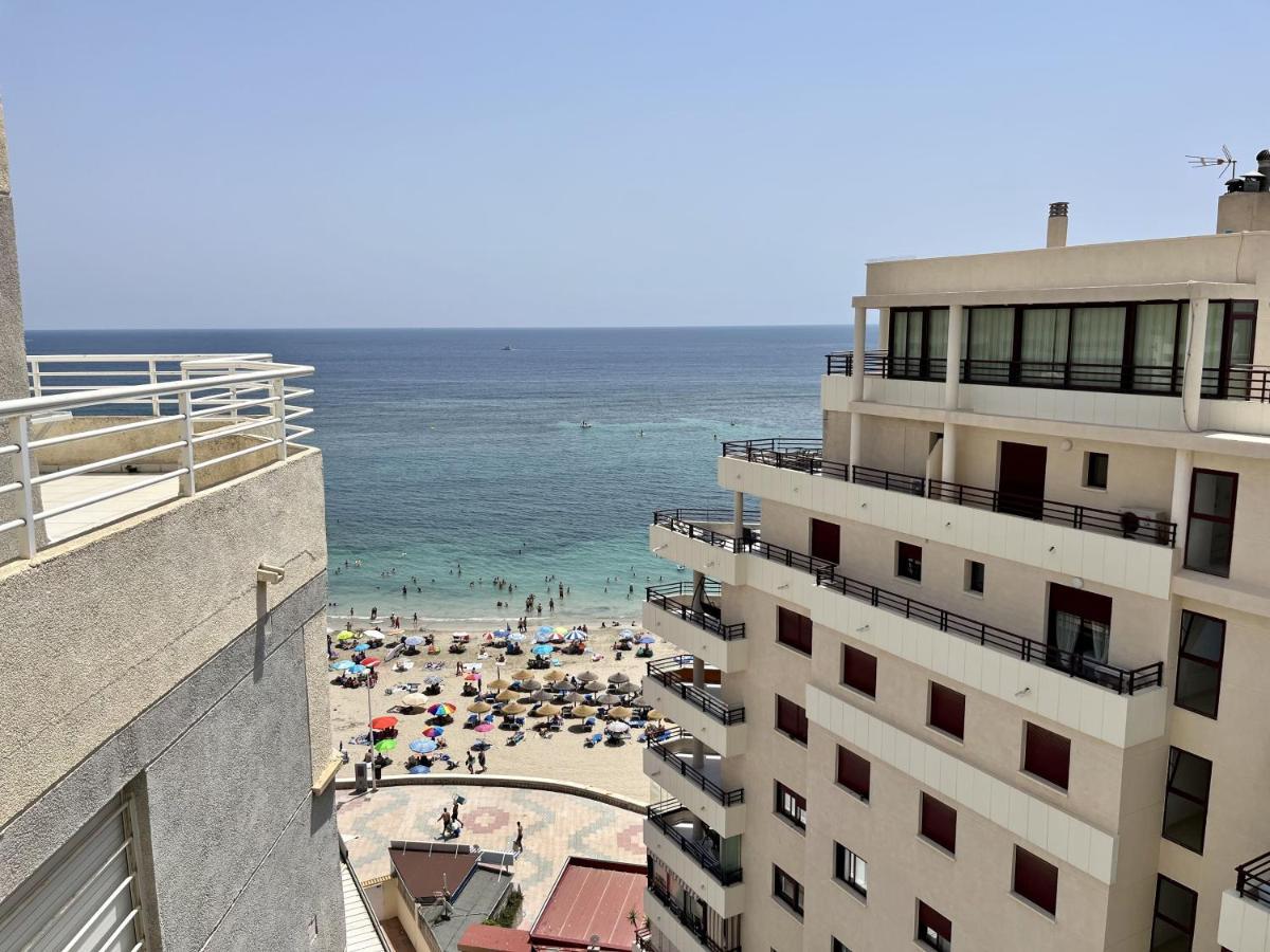 Primera Linea Con Piscina En Calp Exterior foto