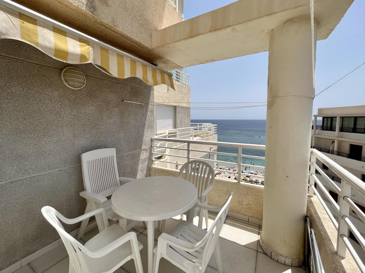 Primera Linea Con Piscina En Calp Exterior foto